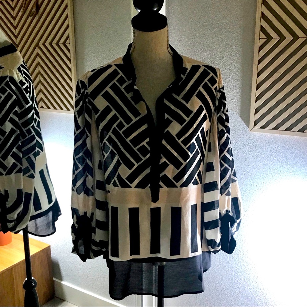 Vintage DVF Blouse